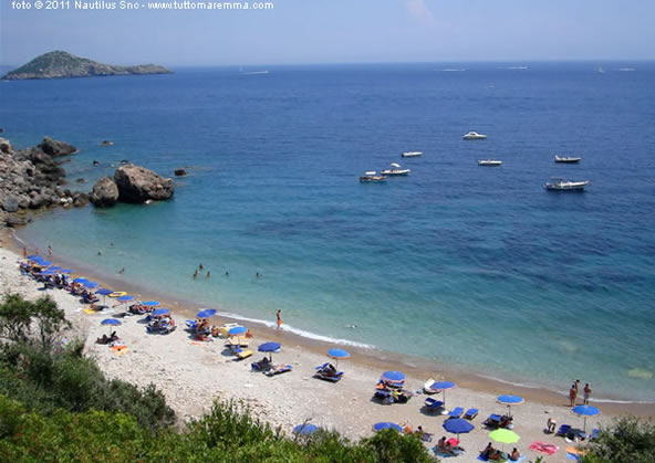 Porto Ercole - Acqua dolce beach
